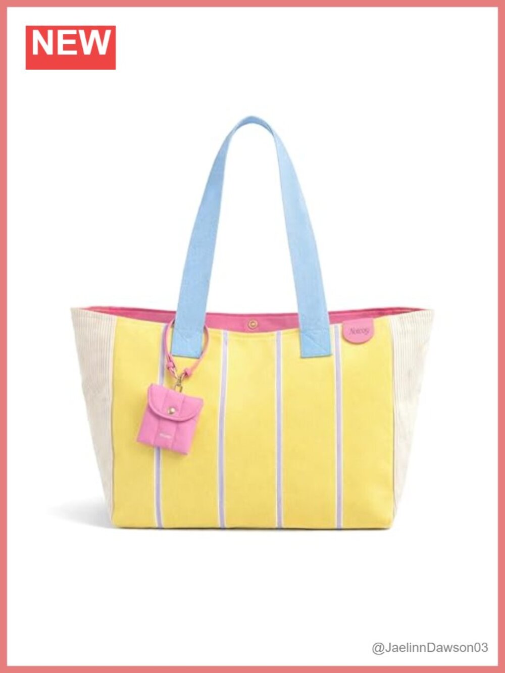 Large Corduroy Tote Bag Spacious Shoulder Handbag with Mini Pouch Charm